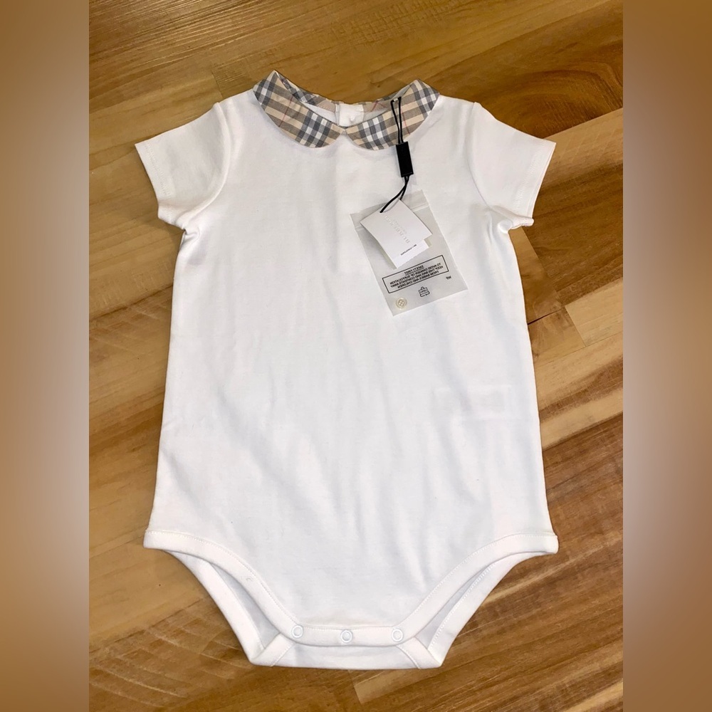 NWT Burberry Onesie 12M